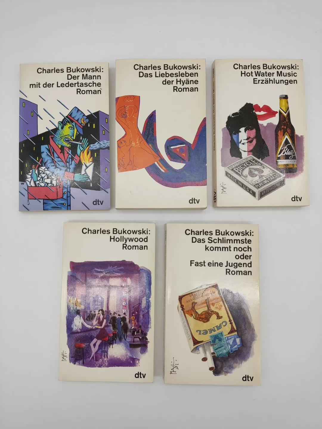  Charles Bukowski Romane (dtv Literatur 11887, 10538, 11878, 11462, 11552) - Bild 2