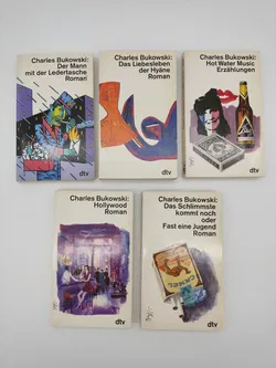  Charles Bukowski Romane (dtv Literatur 11887, 10538, 11878, 11462, 11552) - Bild 1