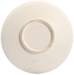 Handbemalter Keramikteller mit Blattmotiv – rustikale Wand- oder Tischdeko - Bild 2