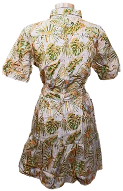 Desigual Damen Midikleid orange gemustert Gr. L - Bild 2