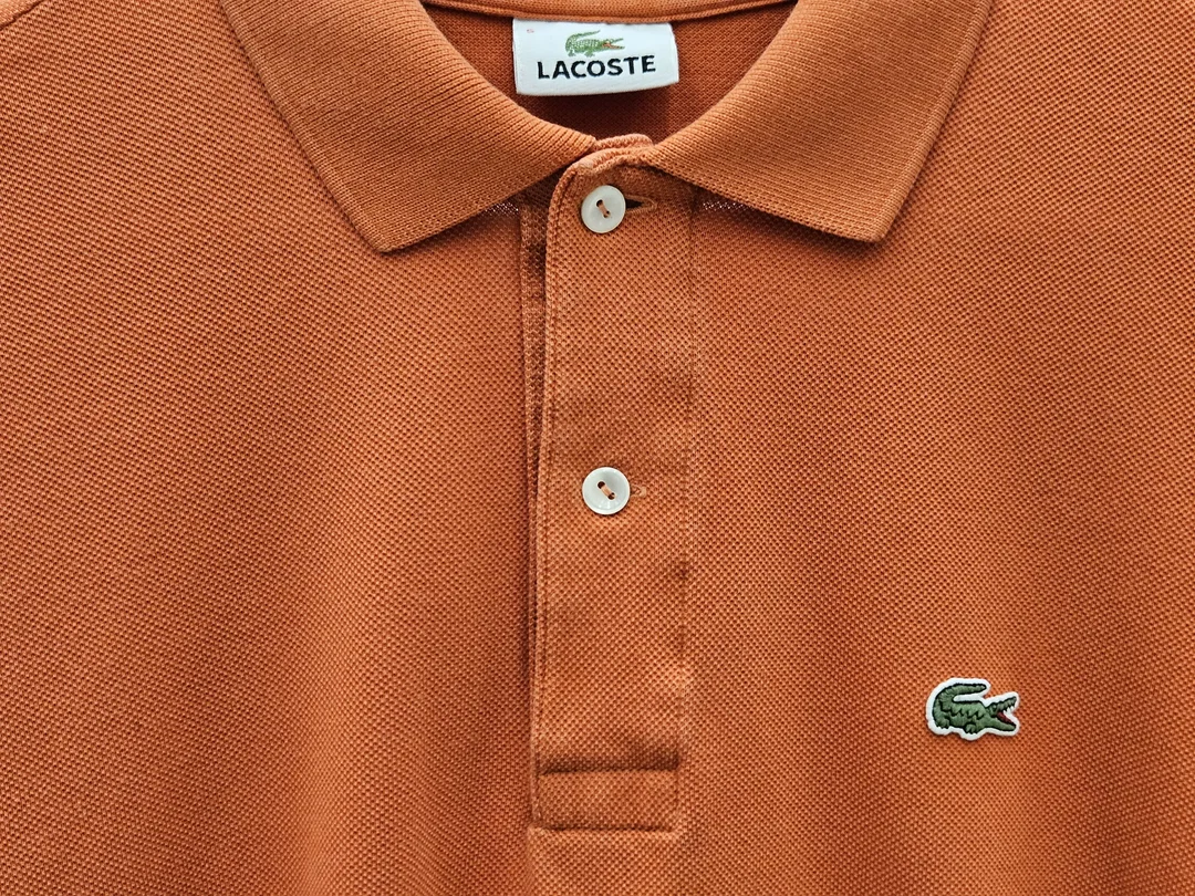 Lacoste Herren T-Shirt, orange - Gr. S – Bild 4