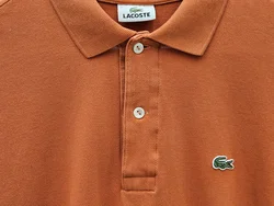 Lacoste Herren T-Shirt, orange - Gr. S – Vorschau 4