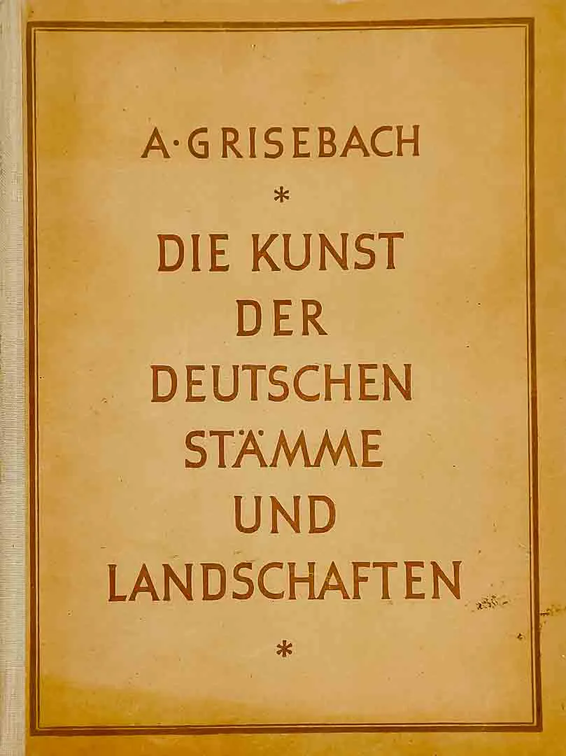  Buch August Grisebach 
