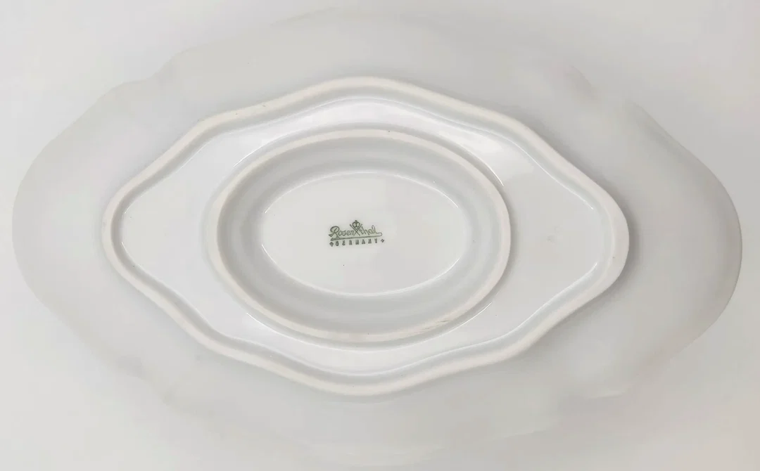 Rosenthal Classic Rose Collection Sauciere mit Unterteller einteilig – Bild 4