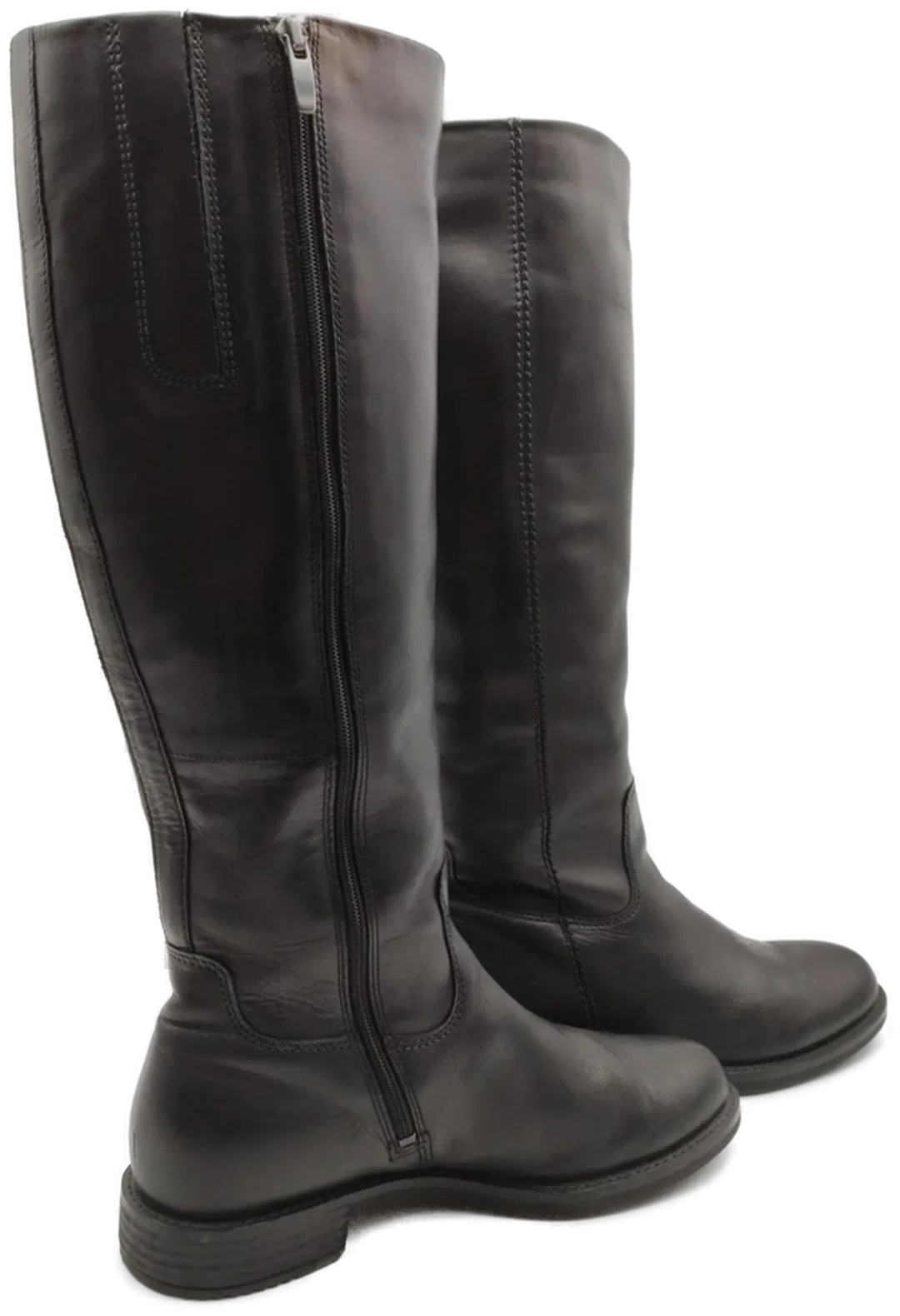 Ecco Damenstiefel Leder Gr. 39 | Zeitloser Komfort – Bild 2
