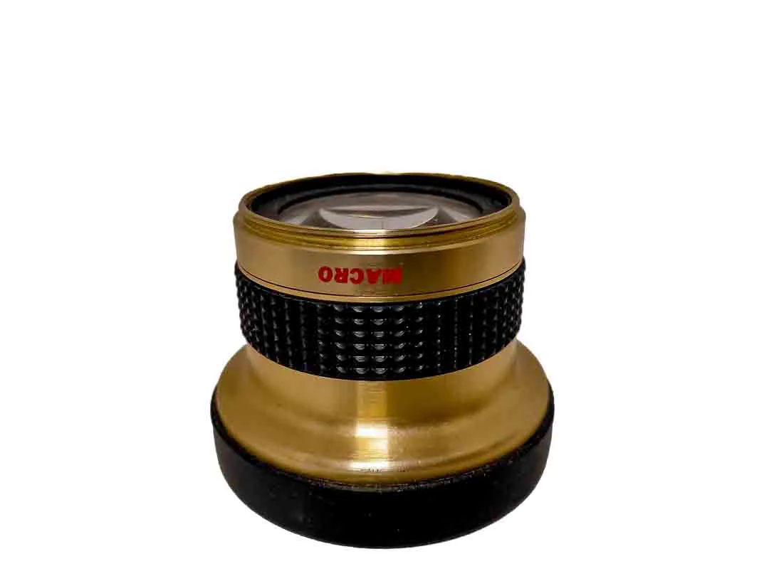 Bower Super Gold IR 0.42X Makro-Weitwinkelvorsatz mit Deckeln – Bild 2