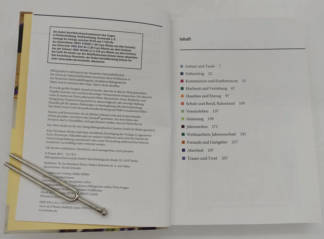 Buch Duden "Pas­sen­de Worte für jede Ge­legen­heit" – Bild 3