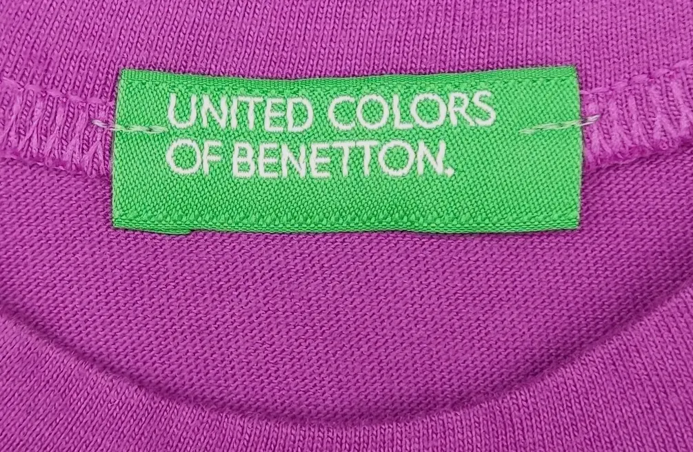 United Colors of Benetton Kindershirt lila Gr. 82 – Bild 3