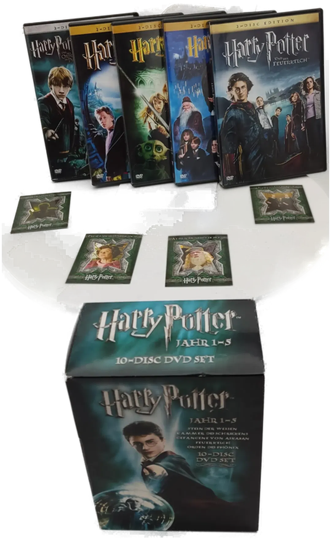 Harry Potter 1-5 DVD Box-Set | Magische Familienabende - Bild 1