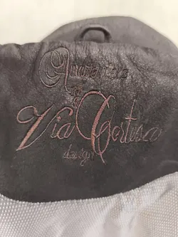 schwarze Lederjacke Herren, Gr. 50 - Bild 5