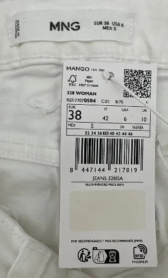 MNG Skinny - Damen Jeans - Gr. 38 – Bild 3
