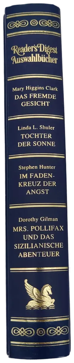 Das fremde Gesicht / Tochter der Sonne / Im Fadenkreuz der Angst / Mrs. Pollifax und das sizilianische Abenteuer - Bild 2