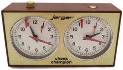 jerger chess champion - Schachuhr mit Federaufzug  - Bild 2