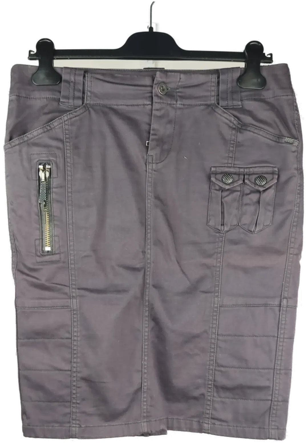 Diesel Damenrock midi grau - W29 - Bild 4