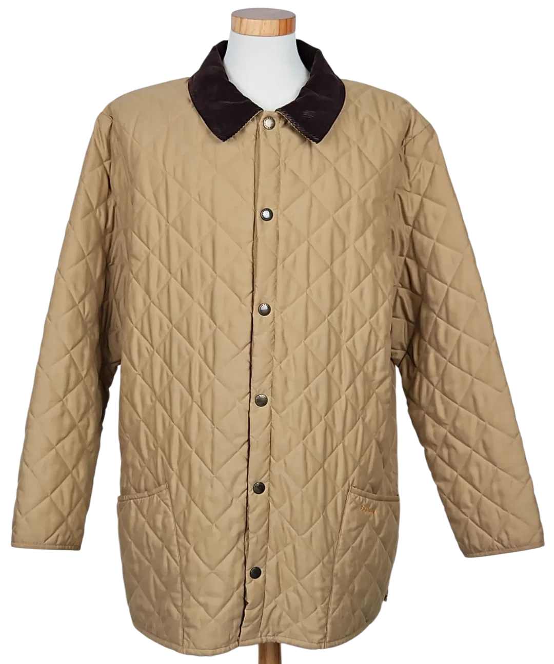 Barbour New Eskdale Herren Jacke, beige - Gr. XL  - Bild 4