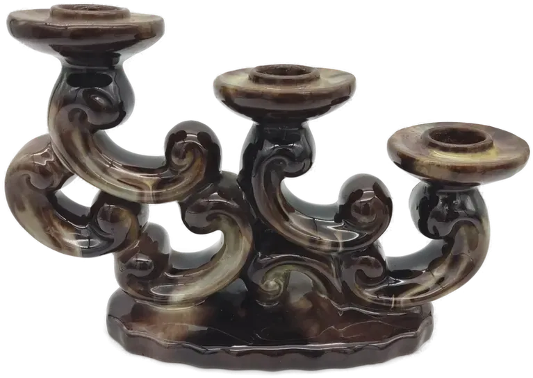 Steffl Keramik Wien, Kerzenständer 3-flammig - Bild 4