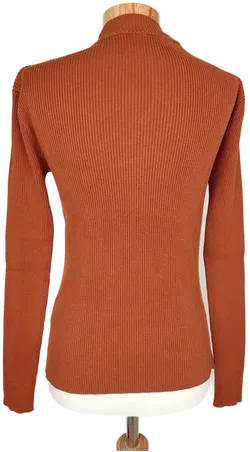 17&Co Damen Pullover mit Reißverschluss, braun - M/38 - Bild 2