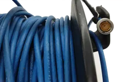 Schill Kabeltrommel/Gerätetrommel mit blauem XLR-Kabel - Bild 6