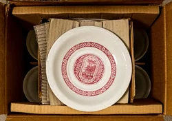  Rüdesheimer Kaffee Tasse mit Untertasse Set 12-teilig Heinrich Porzellan  - Bild 5