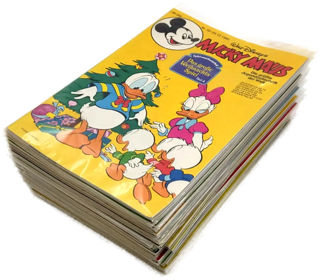 Disney Micky Maus Comics Konvolut 1980 - Bild 1
