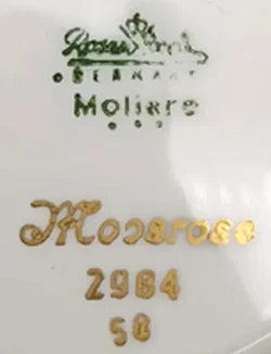 Rosenthal Molière Moosrose 2984 - Aschenbecher klein 10,5 cm - Bild 4