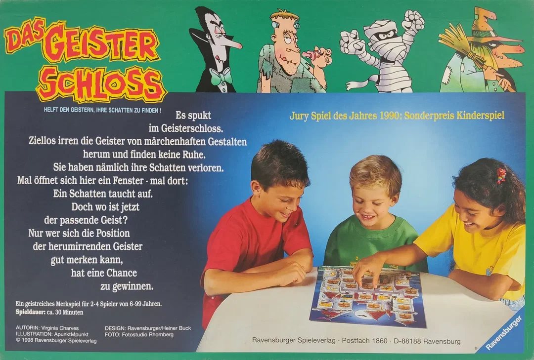 Das Geisterschloss - Kinderspiel - Ravensburger  – Bild 2