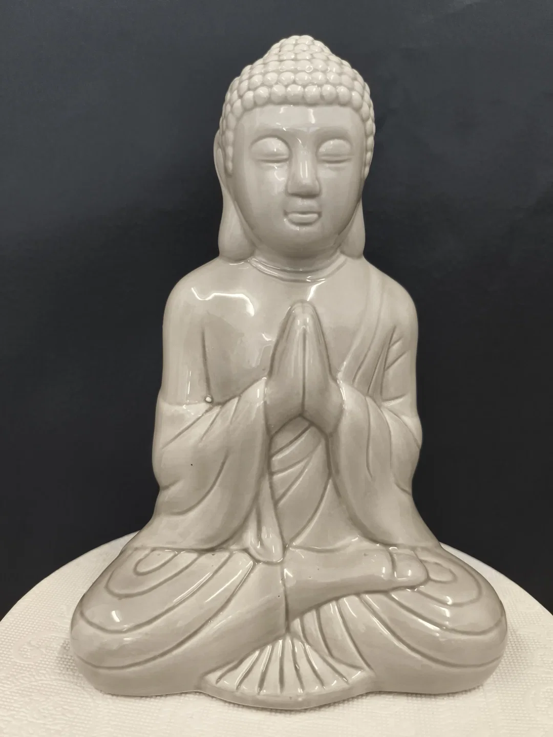 Buddhafigur, Keramik – Bild 2