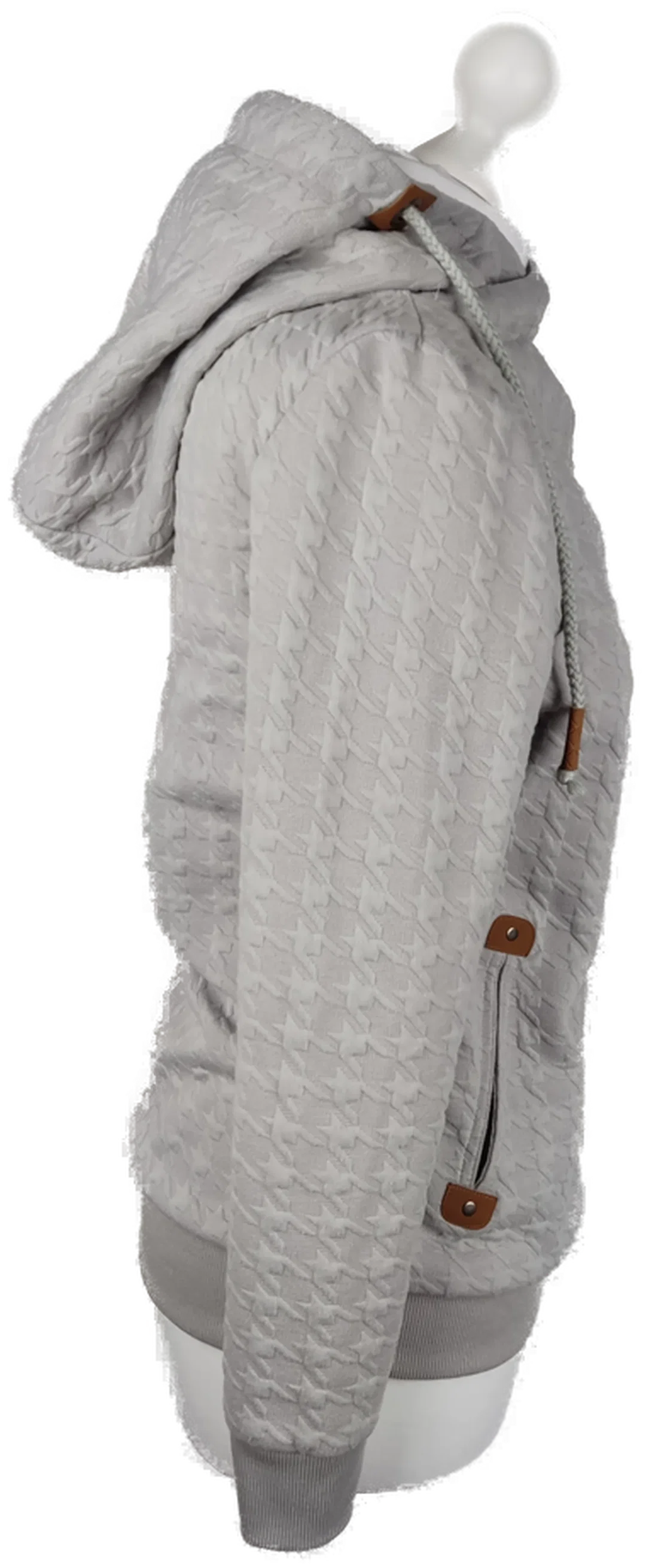 Damen Kapuzenpullover Sonstige, Mischfaser Gr. M | Kuscheliger Klassiker – Bild 2