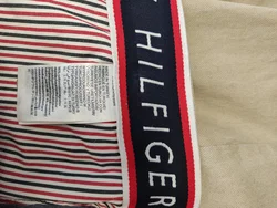 Herren Baumwollhose Tommy Hilfiger Beige W38 | Zeitloser Stil - Bild 3