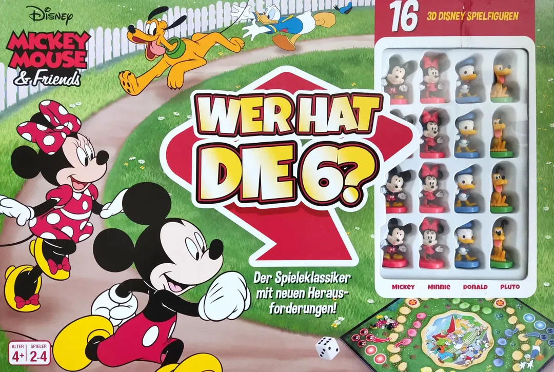Wer hat die 6? - Disney Mickey Mouse & Friends - Gesellschaftsspiel  - Bild 4
