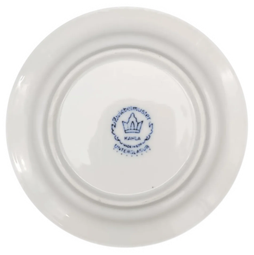 KAHLA Zwiebelmuster Espresso Set (2 Tassen + 2 Untertassen) – Bild 6