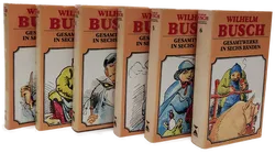 Wilhelm Busch Gesamtwerk in 6 Bänder  - Bild 1