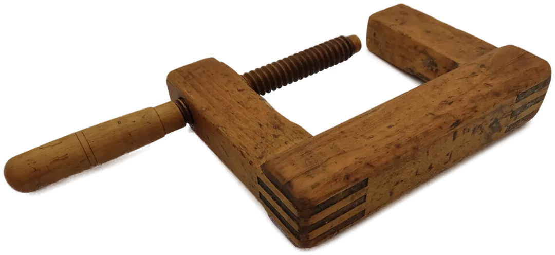 Alte Holzzwinge - Bild 1