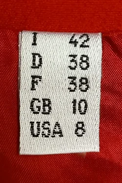 Moschino Damen Minirock rot Gr. M - Bild 4