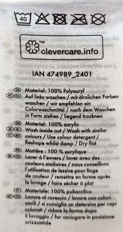 lupilu Kinder Weihnachtspullover gemustert Gr. 98/104 - Bild 4