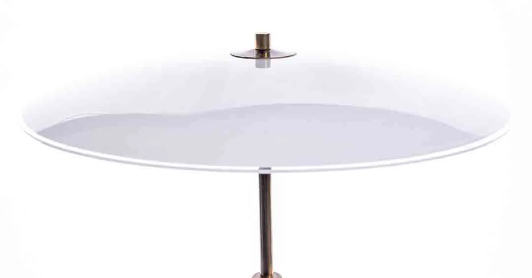 Vintage Lampe (Ikea 1970 Design Space Age Atomic Flying Saucer Solist) – Bild 2