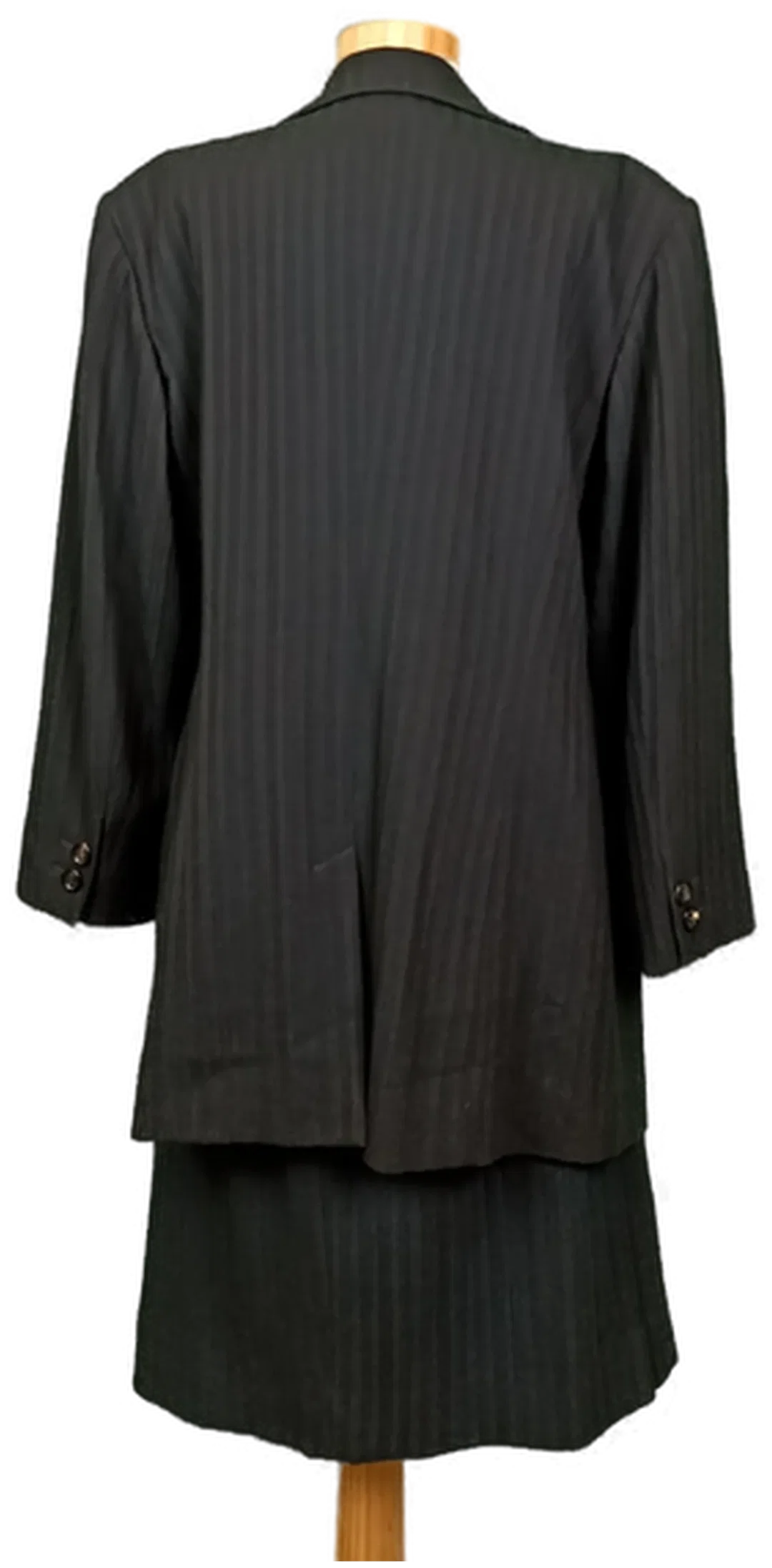 Marc Cain Damen Kostüm - Blazer und Rock schwarz Gr. L – Bild 2