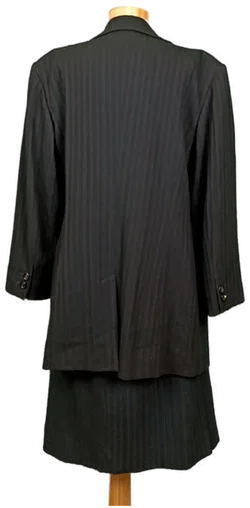 Marc Cain Damen Kostüm - Blazer und Rock schwarz Gr. L - Bild 2
