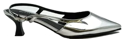 Bottero Slingback Pumps silver Gr. 38 – Vorschau 7
