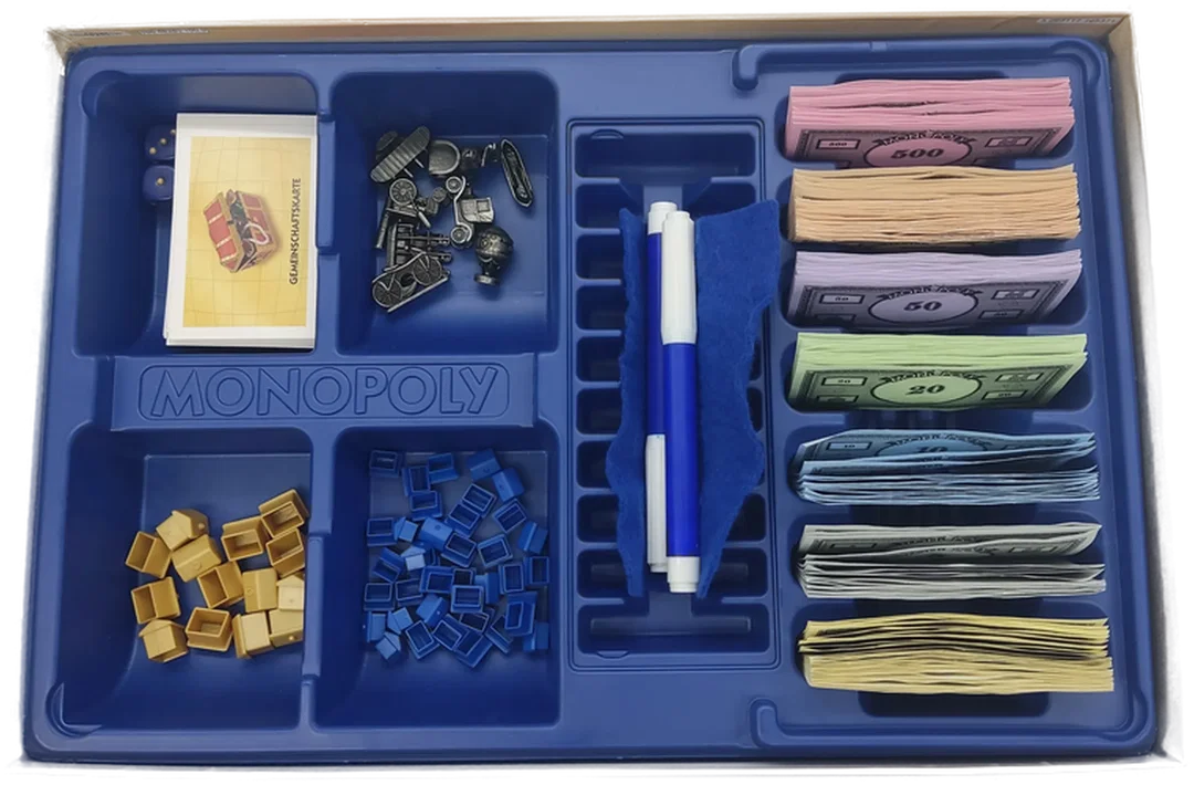 Parker/Hasbro Monopoly Weltreise - mit historischen Fahrzeugen – Bild 3