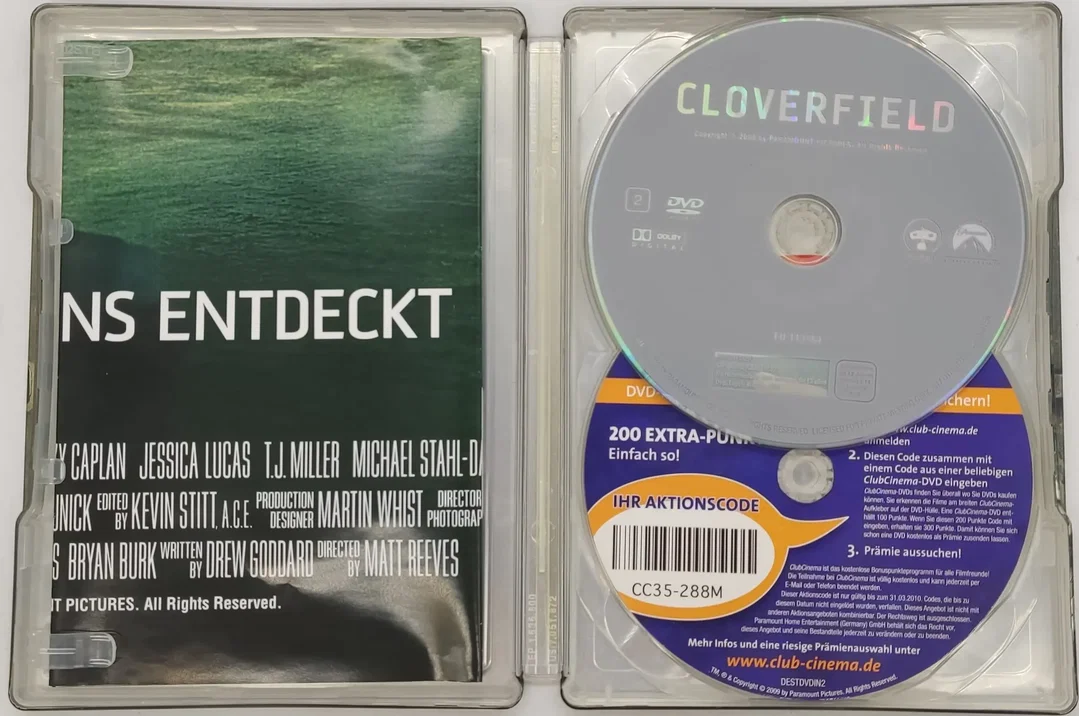 DVD Steelbock "Cloverfield – Bild 3