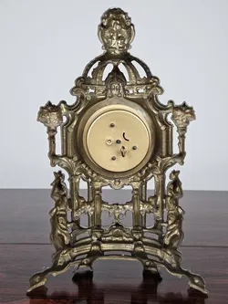 GADA Vintage Tischuhr, bronze - Höhe ca. 40 cm  - Bild 2