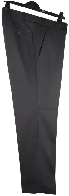 Anzughose 'railtex', lang mit Taschen, dunkelgrau meliert, Größe 52 - Bild 2