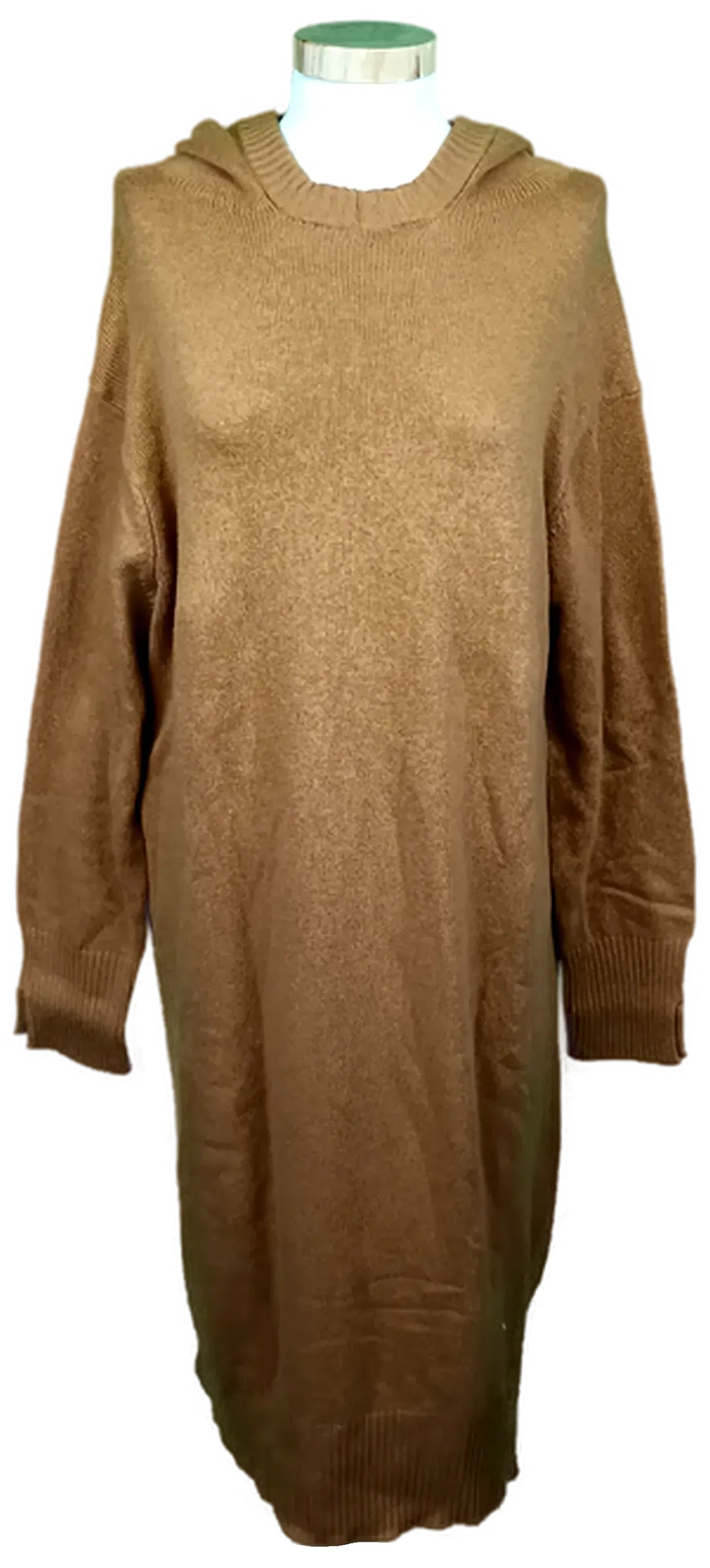 United Colors of Benetton Damenmidikleid orangebraun Gr. XS/ECH-CH - Bild 1