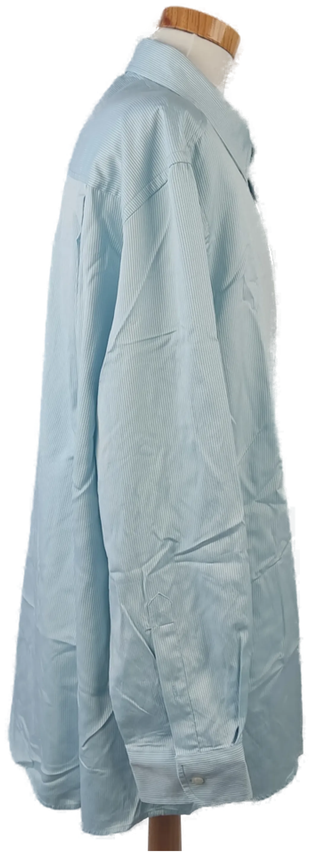 Charles Vögele Herren Hemd langarm, blau gestreift - Gr. 48 – Bild 3