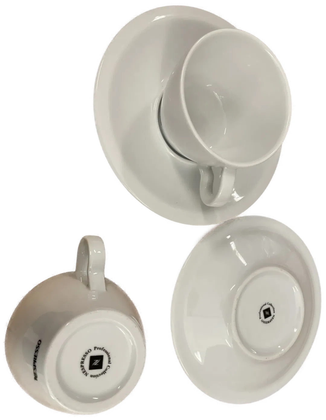 Classic Cappuccino Tasse mit Untertasse - Nespresso 2er Set - Bild 1