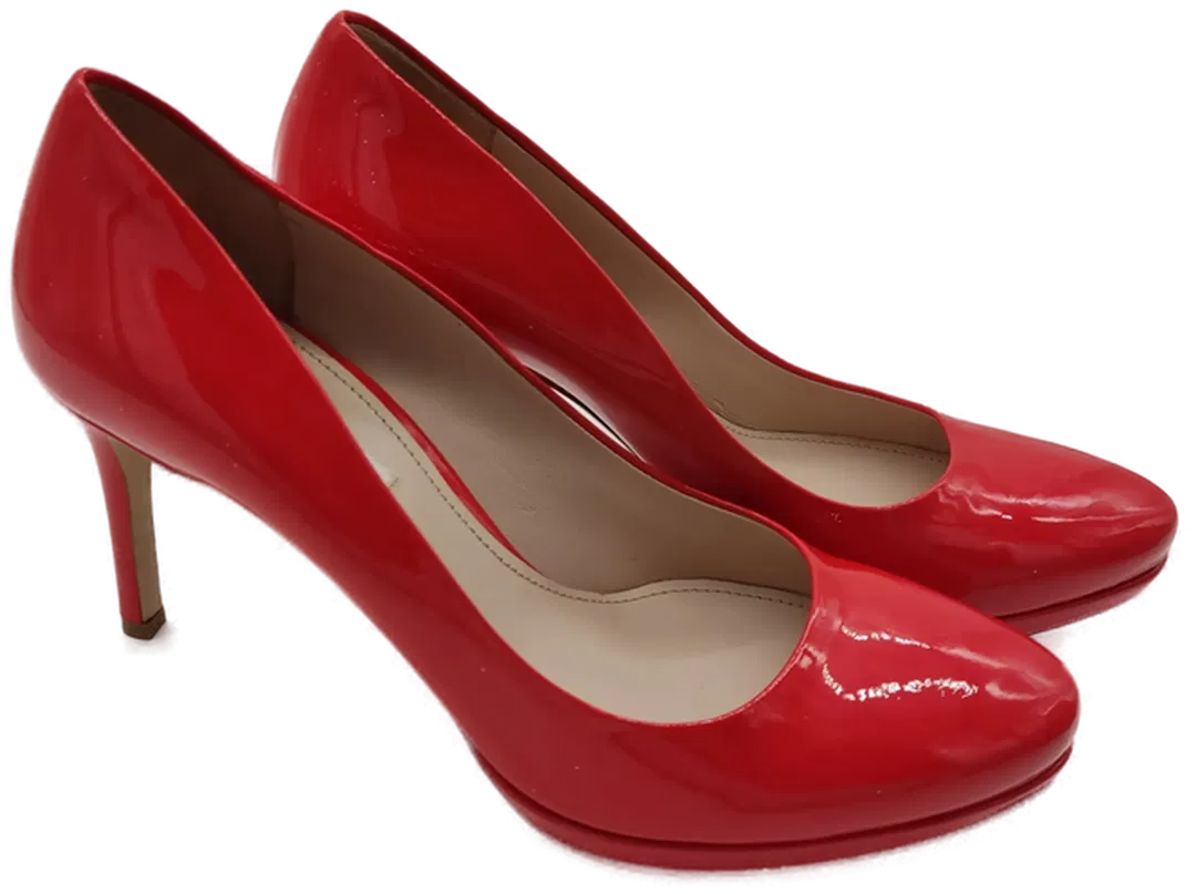 Miu Miu Damenpumps - Rot - Größe 40 - Sehr gute Qualität - Bild 1