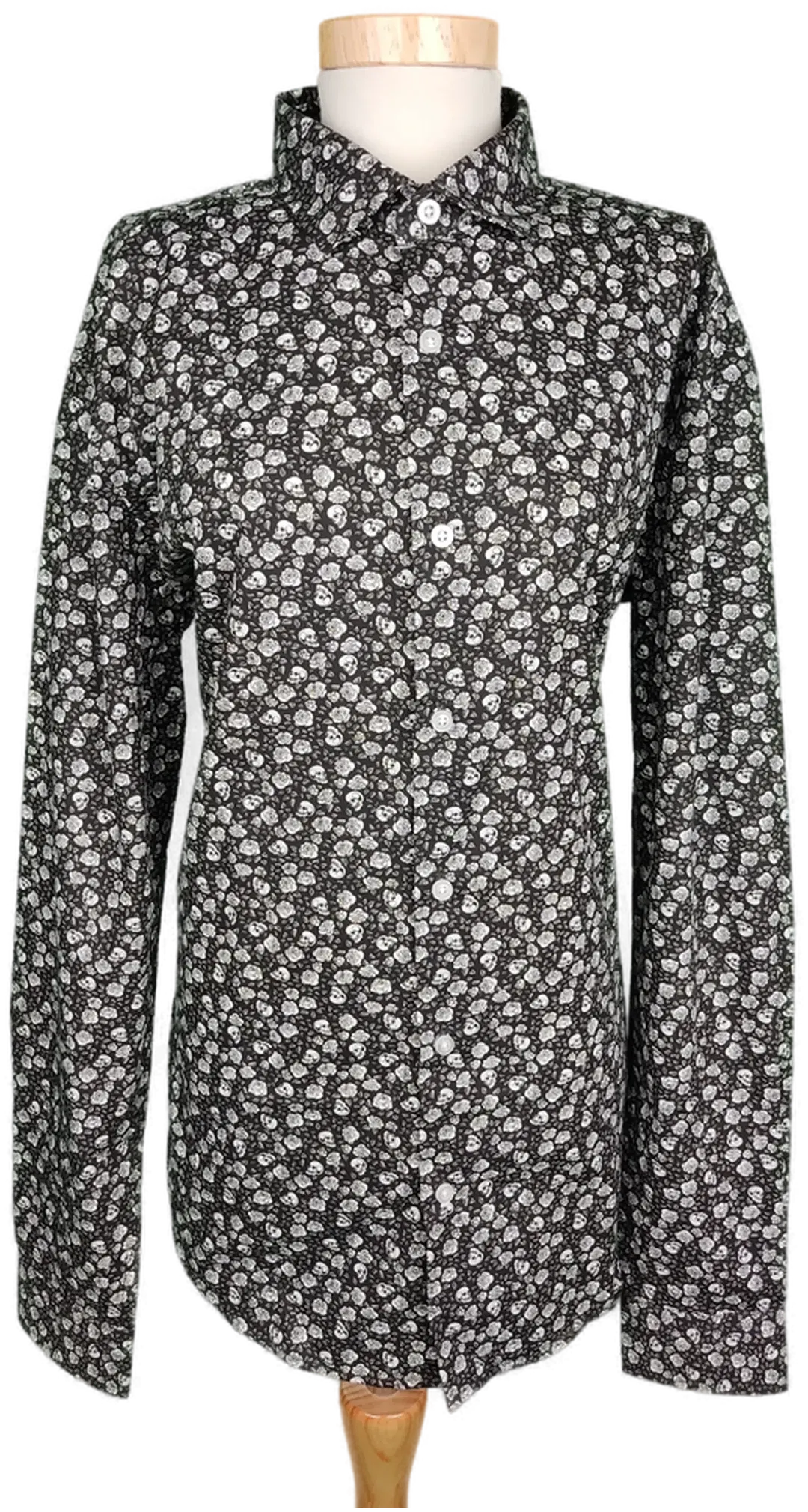 SMOG Herren Hemd schwarz/weiß - L/50 - Bild 4