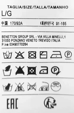 United Colors of Benetton Kinderpullunder lachs Gr. L - Bild 4