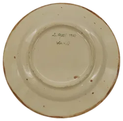 Gmundner Keramik Suppen-Tassen Set mit Tellern, 6-teilig - Bild 6